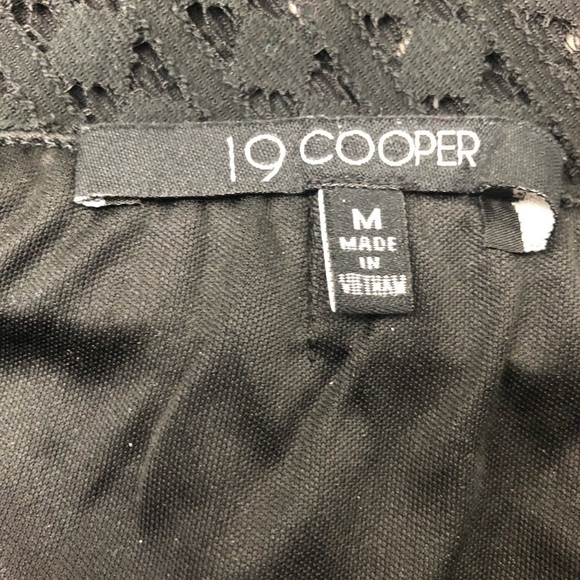 19 Cooper Black Sheer Strapless Jumpsuit Size M - Picture 6 of 7